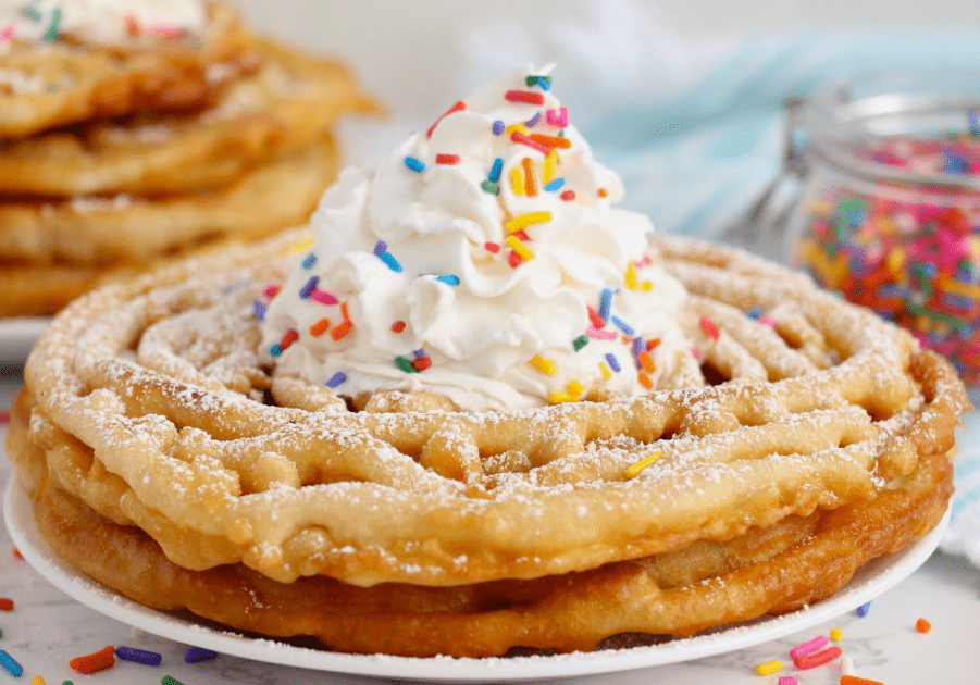 Eggless Funnel Cake Recipe