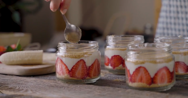 Strawberry Banana Dessert Recipe