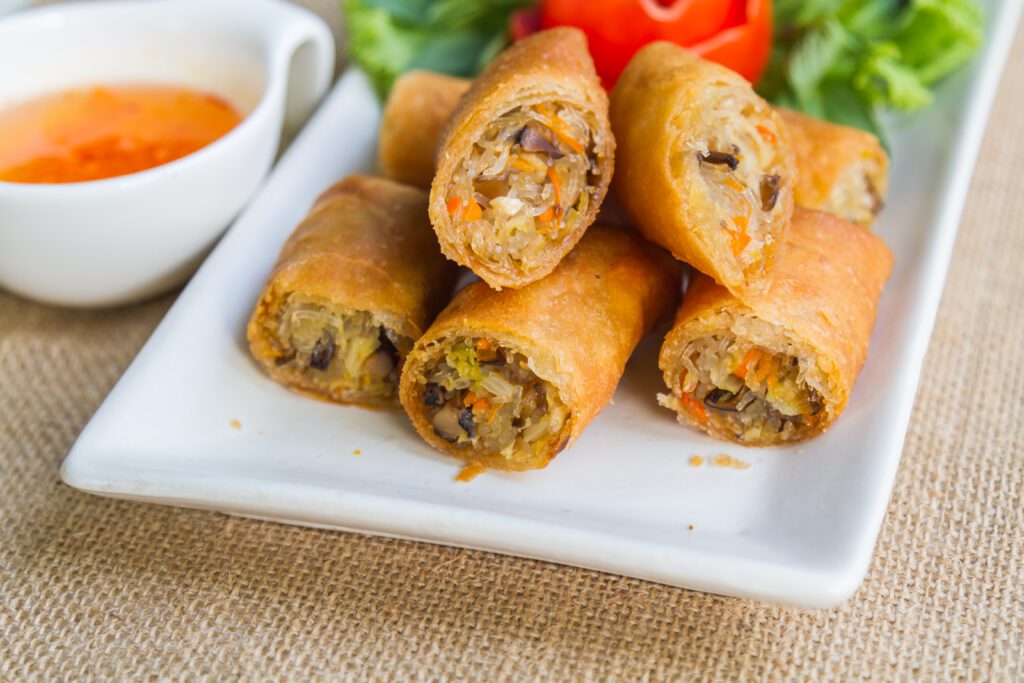 Crawfish Egg Rolls Recipe