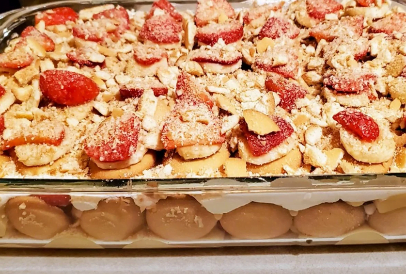 Strawberry Banana Dessert