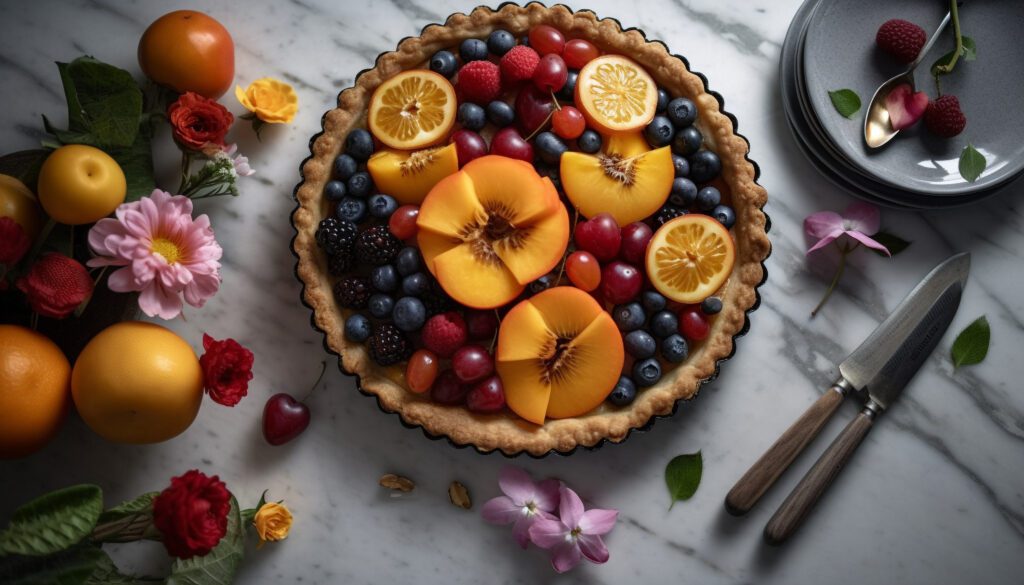 Fruit Basket Cake